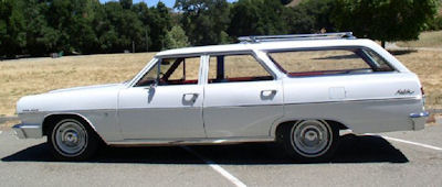 55-5635 4-DOOR STATION WAGON, 2-SEAT