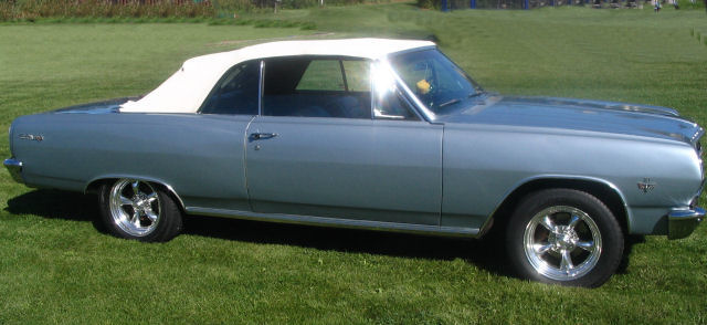 W1 ~ Glacier Gray, white convertible top * Courtesy Steve Nelson