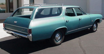 135-13635 4-DOOR STATION WAGON, 2-SEAT