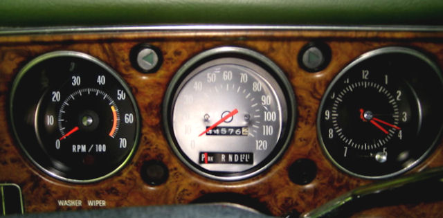 Monte Carlo gauge dash