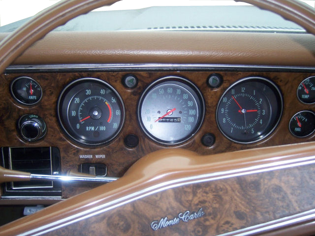 Monte Carlo Dash w/Gauges